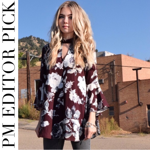 VEGA Tops - 🚨🚨Ella  Floral Flowy Top