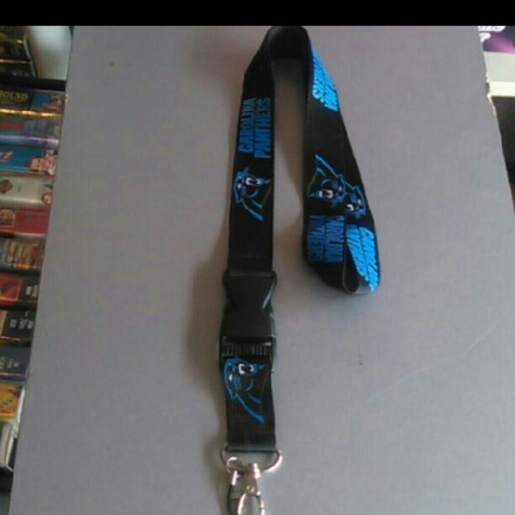 NEW WITHOUT TAGS NFL CAROLINA PANTHERS LANYARD