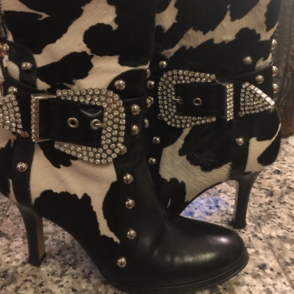 Ladies Luciano Padovan Cowhide Boots - Picture 2 of 4