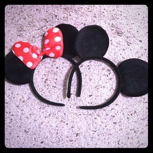 Minnie and Mickey Mouse Headbands