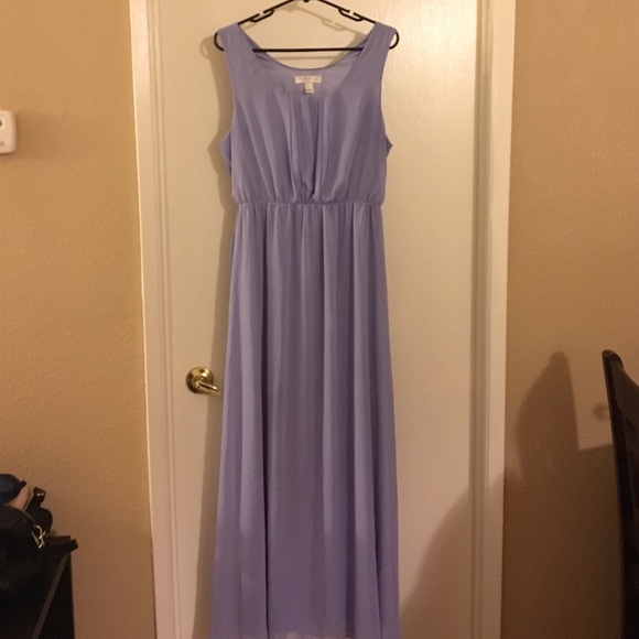F21 Lavender Maxi Dress - Picture 2 of 4