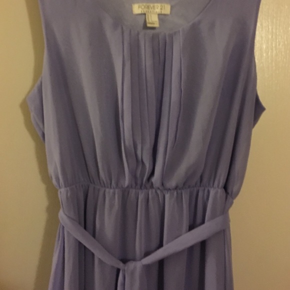 F21 Lavender Maxi Dress - Picture 3 of 4