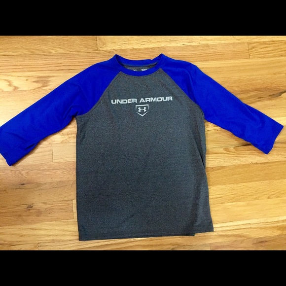 Under Armour Boys 3/4 sleeve- YLG