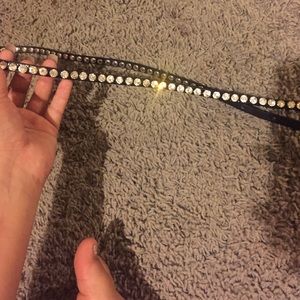 Cute diamond studded belt!