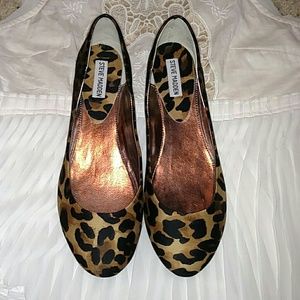 Steve Madden Heaven Ballet Flat Animal Leopard