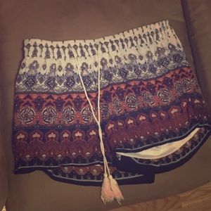 Patterned shorts