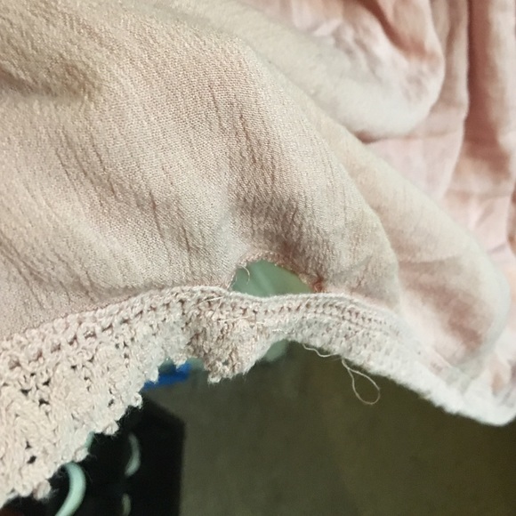 F21 Pink Ruffled Maxi Dress - Picture 3 of 3