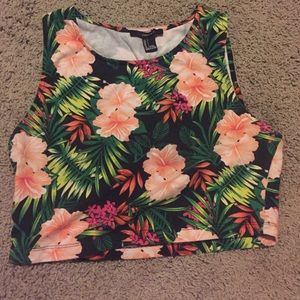Tropical Crop top