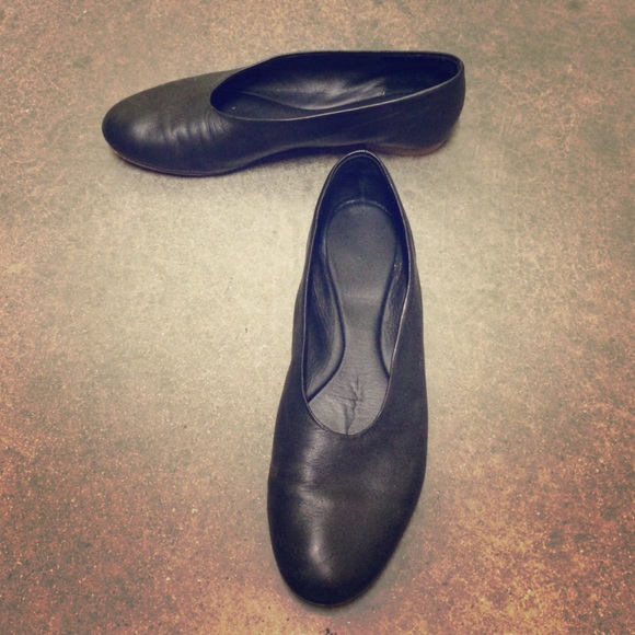 Cos designer Italian leather ballet flats