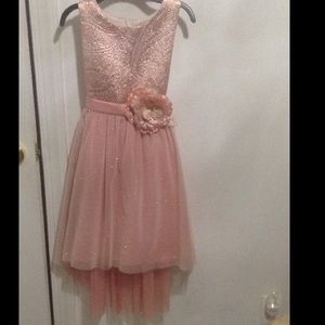 Pink formal dress