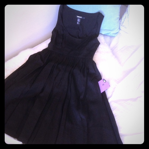 DKNY linen/viscose dress