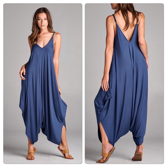 Fall Colors ! Best Harem Jumpsuit Playsuit - Picture 4 of 4