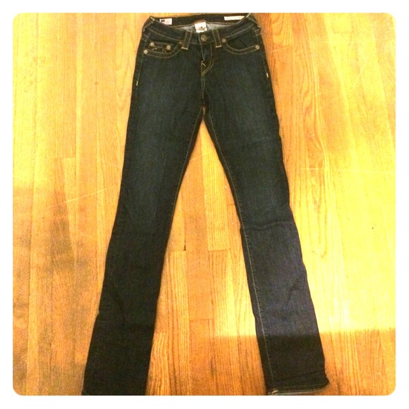 High waisted Straight Leg Jeans True Religion