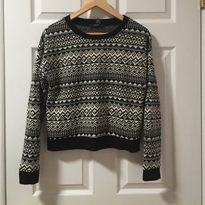 Printed Sweater