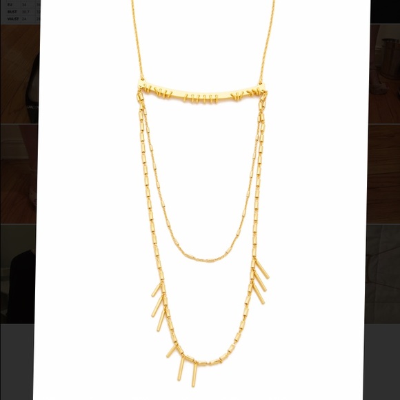 Madewell Metallic Layering Necklace