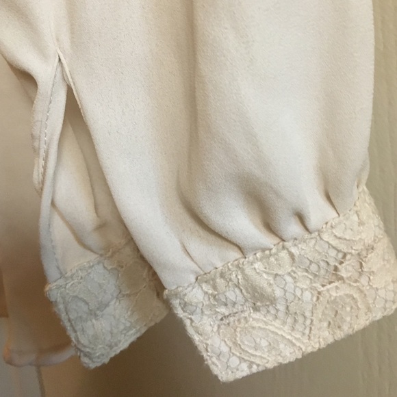 F21 Cream Lace Blouse - Picture 3 of 3