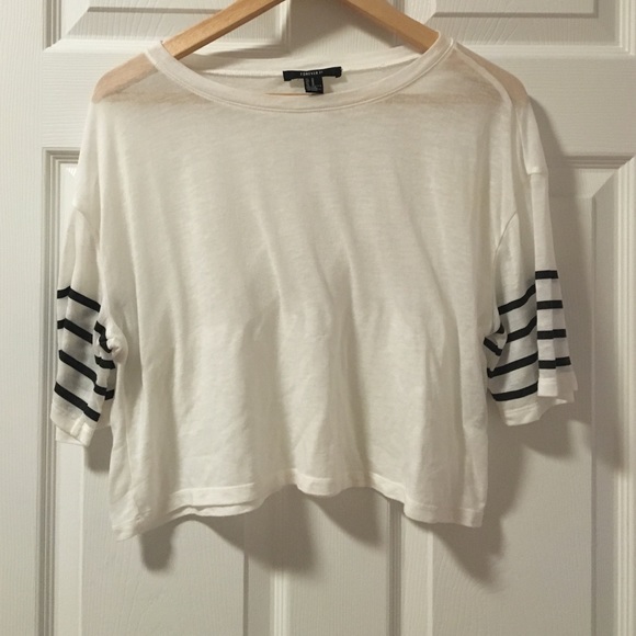 White Sheer Top