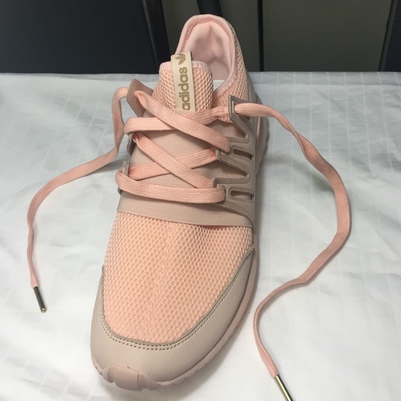 adidas tubular radial blush pink