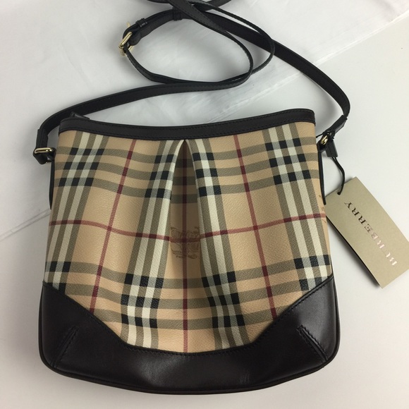 burberry haymarket crossbody bag
