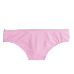 J.Crew Bikini Brief Bottom in Brilliant Peony