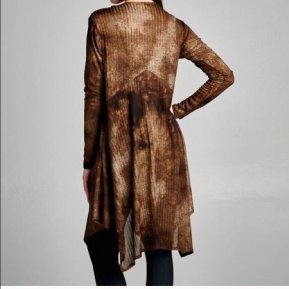 1 HR Sale ‼️Chic Tye  dye cardigan Kimono - Picture 3 of 3