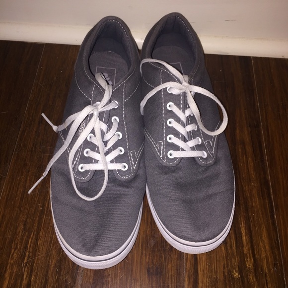 Gray women's vans