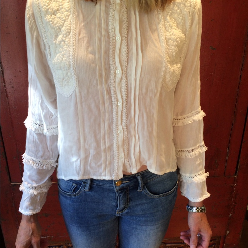 Trendy H and M blouse!