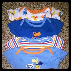 5 piece  Sweet coordinating onsies