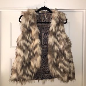Free People fur vest
