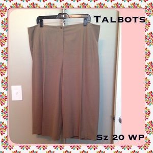 Talbots Capri Pants Sz 20WP