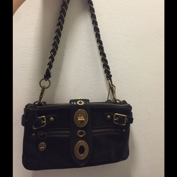 Coach Legacy Leather Bridgit Clutch Rare bag