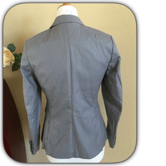 Banana Republic BRAND NEW Gray blazer - Picture 2 of 4