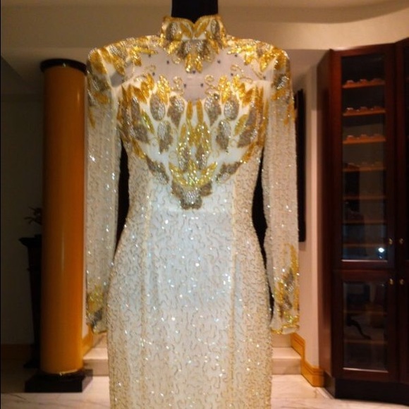Alexander McQueen WEDDING EVENING COCKTAIL DRESS - Picture 1 of 4