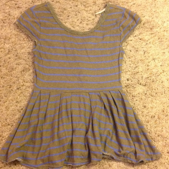 Freepeople Peplum style t-shirt.