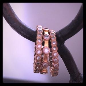 Stella & Dot Rose Gold Set of 3