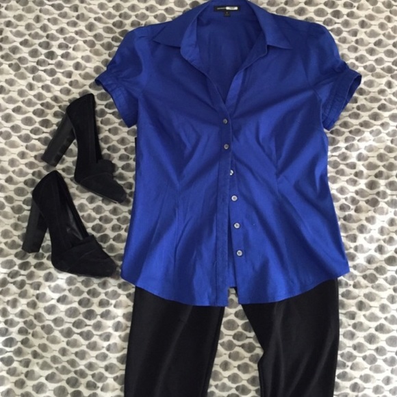 Express Blue Top