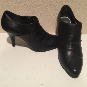 White House Black Market Black Booties