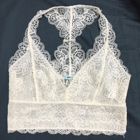 NWOT Kimchi Blue Ivory bralette