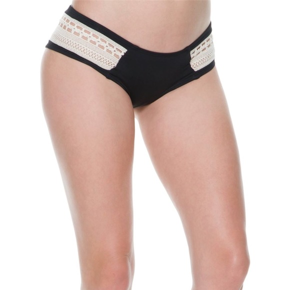 L*Space Wild Child Crochet Bikini Bottoms