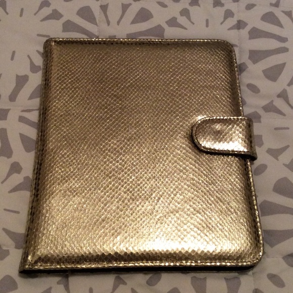 METALLIC GOLD I PAD COVER
