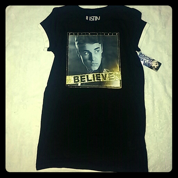 Justin Bieber Shirt Album Believe Girl 12 14