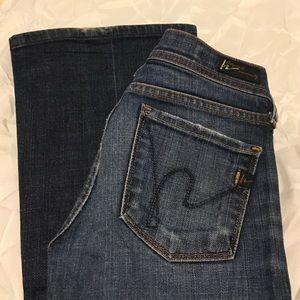 Citizens of Humanity low waist flare jeans, 23