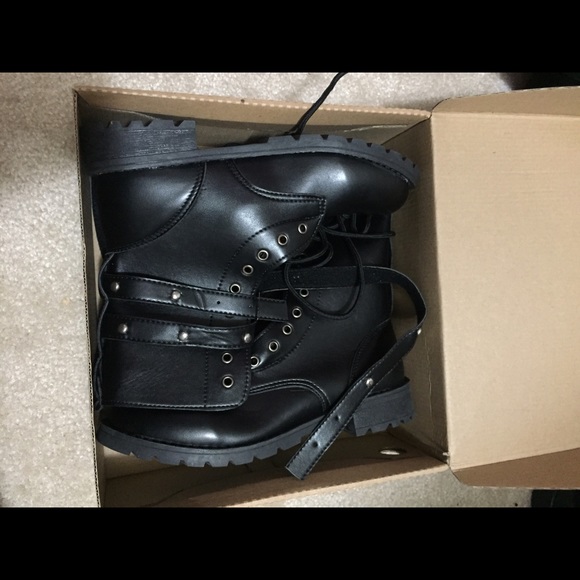 Black boots