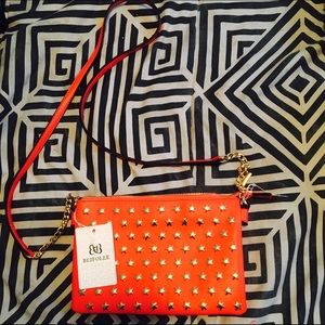 💗 Coral Studded Crossbody 💗