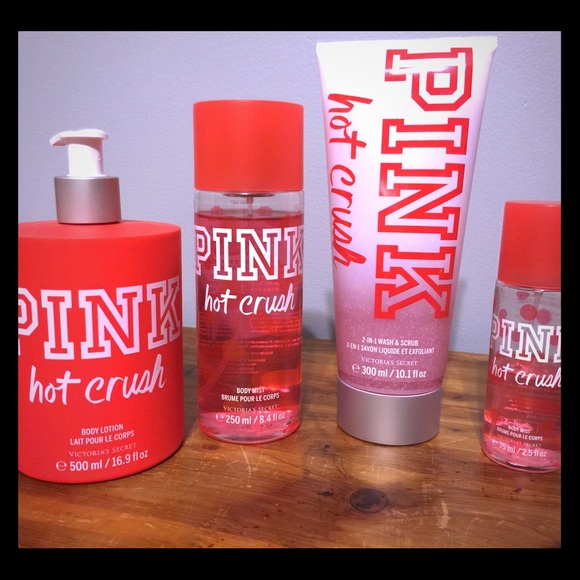 VS Pink Hot Crush Body Set❤️❌SOLD❌