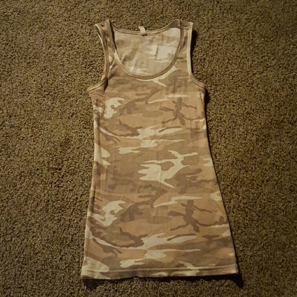 Pastel Camo Tank Top