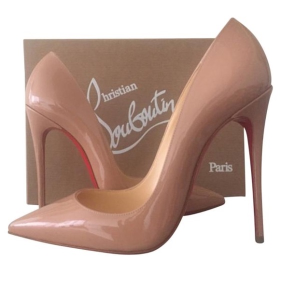 SOLD 🎉Christian Louboutin So Kate Nude 120mm