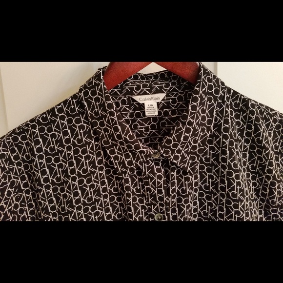 Calvin Klein Logo Blouse - Picture 2 of 2