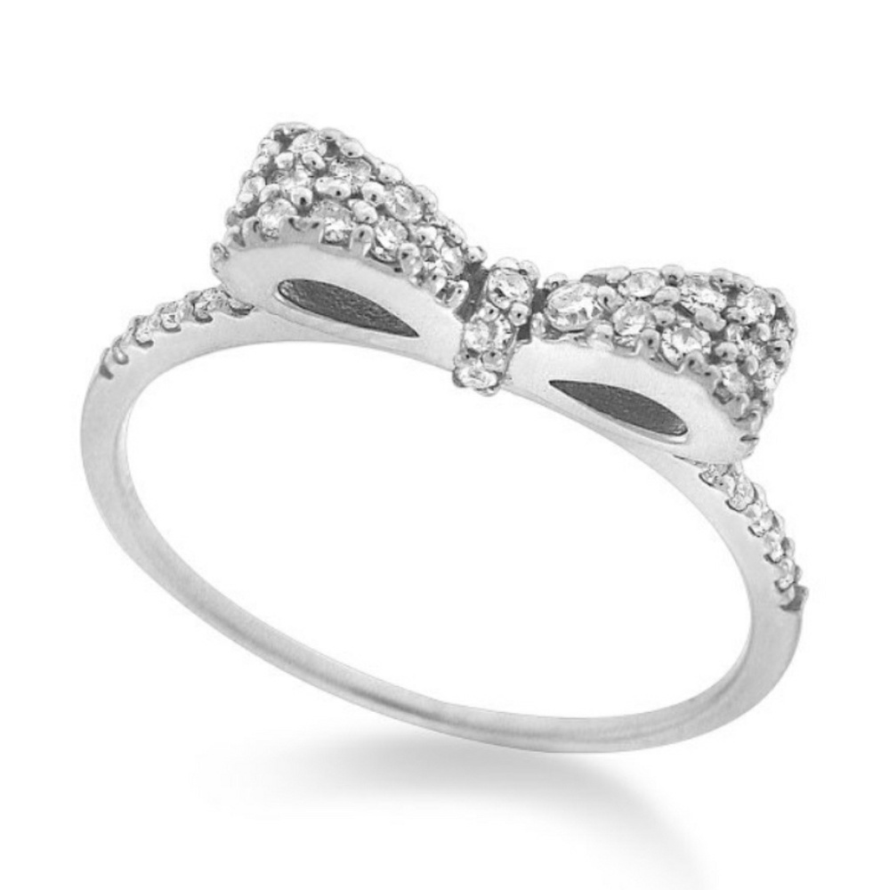 *!*Plat plated Pretty Bow Ring*!*