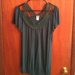 Teal Daytrip Blouse